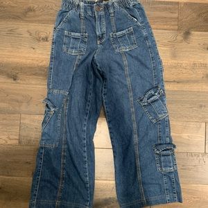 BBG EXTRA SHORT COPPED JEAN CARGOS